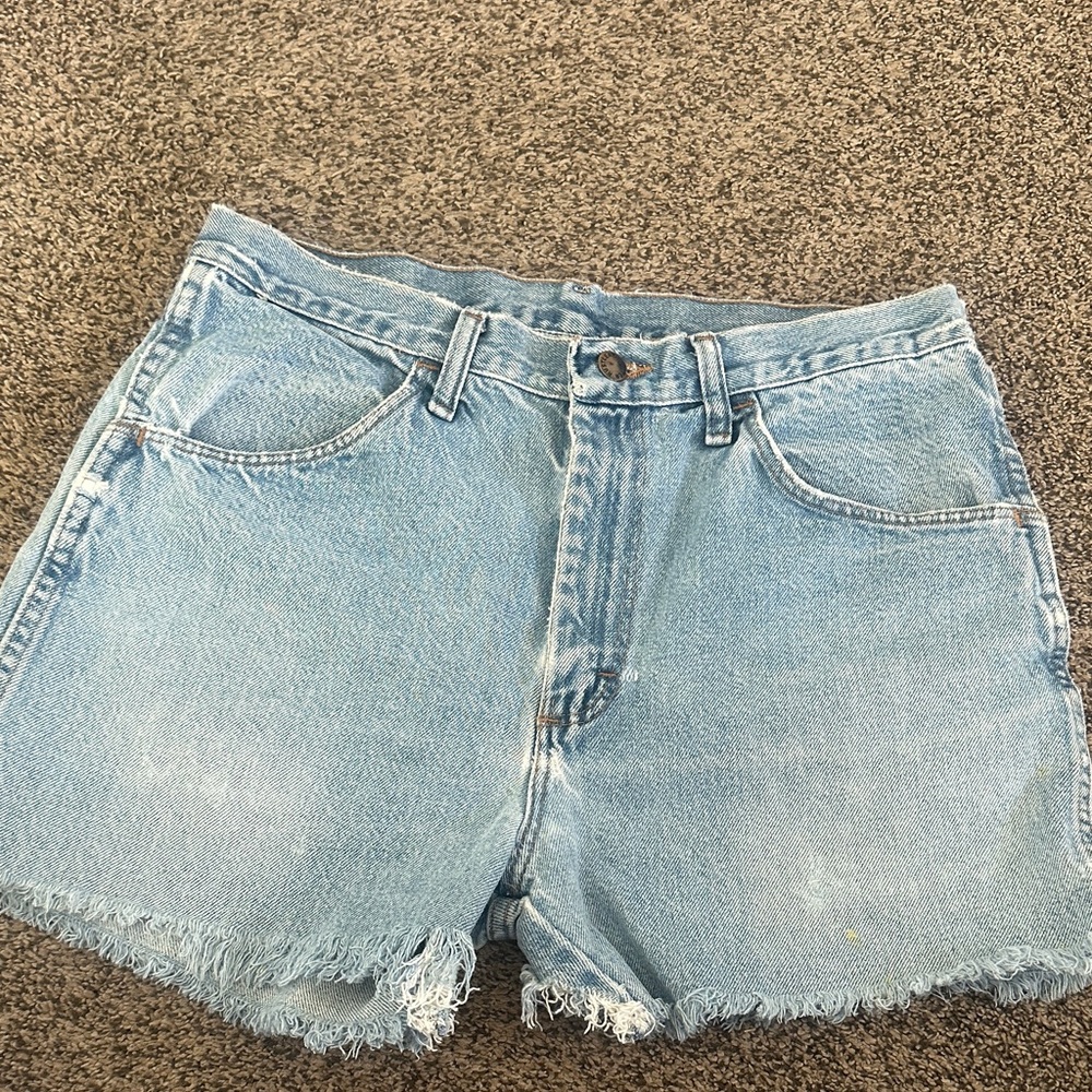 Rustler Women's Light Blue Jean Shorts